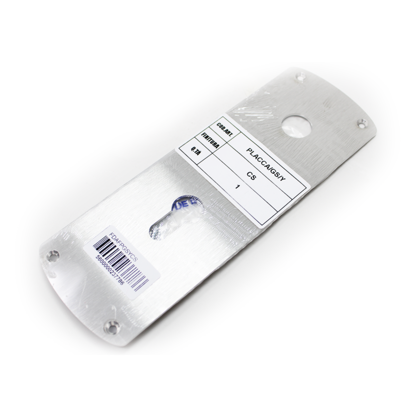 Placa substituição AF Grip Stop Yale/Euro Cromado