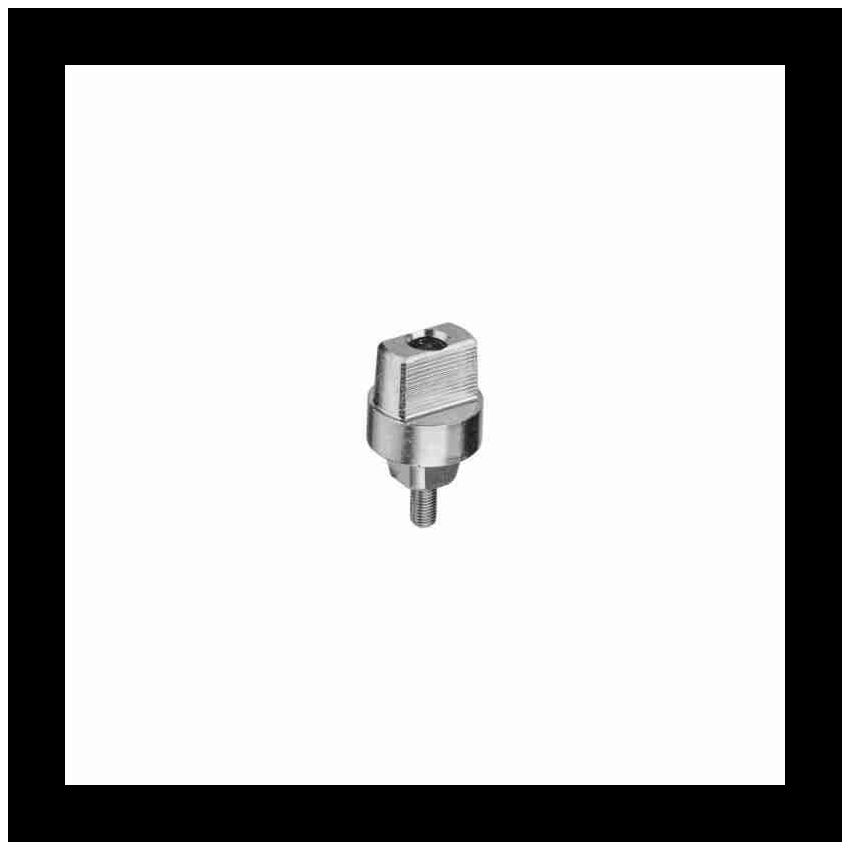 Quadra JNF 21.001.R10, retangular 21 x 11,6 mm, para mola de pavimento