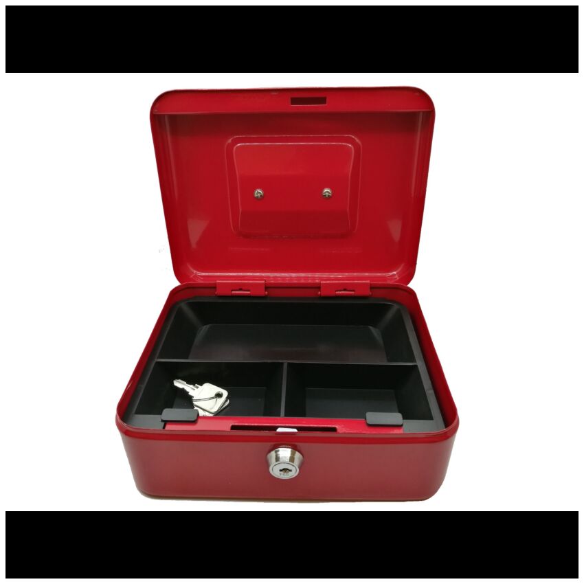 Cofre portátil BTV modelo 14 vermelho
