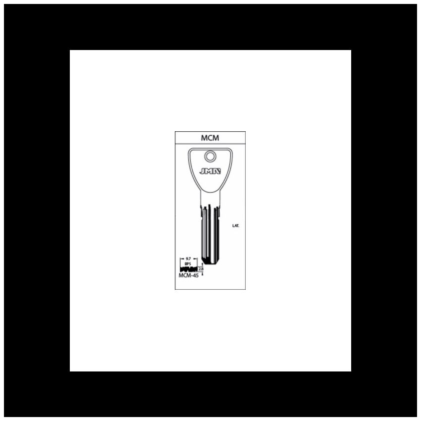 Chave esp. jma mcm-45  (sistema BPS)
