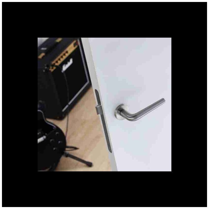 Puxador de muleta (par) JNF IN.00.020.EF.RC08M, sistema Easy Fix, satinado