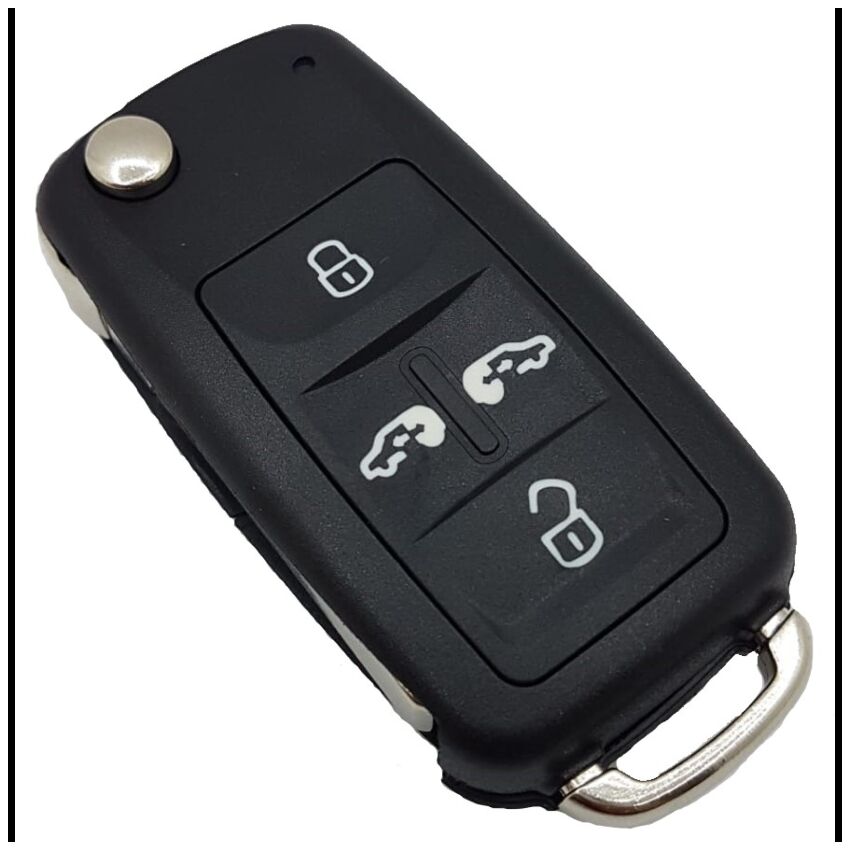 Caixa Para Comando Volkswagen Flip 5 Botões