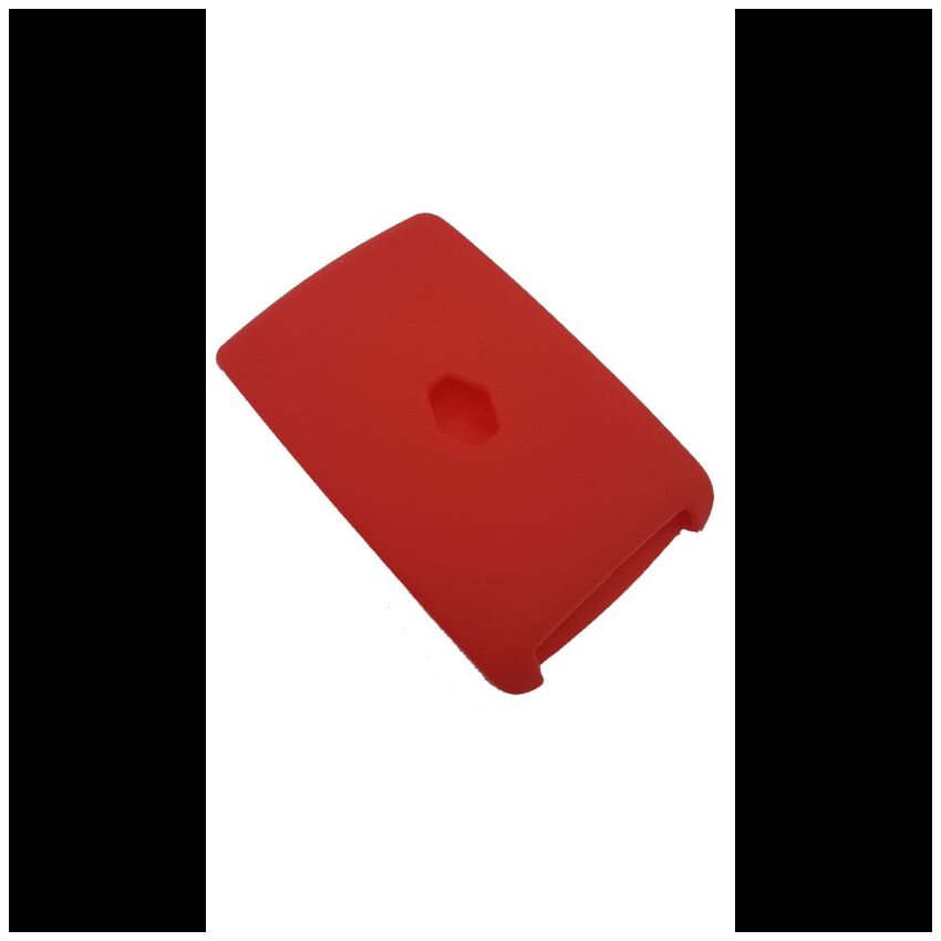 Capa silicone Renault, quatro botões, Smartkey proximidade, vermelho