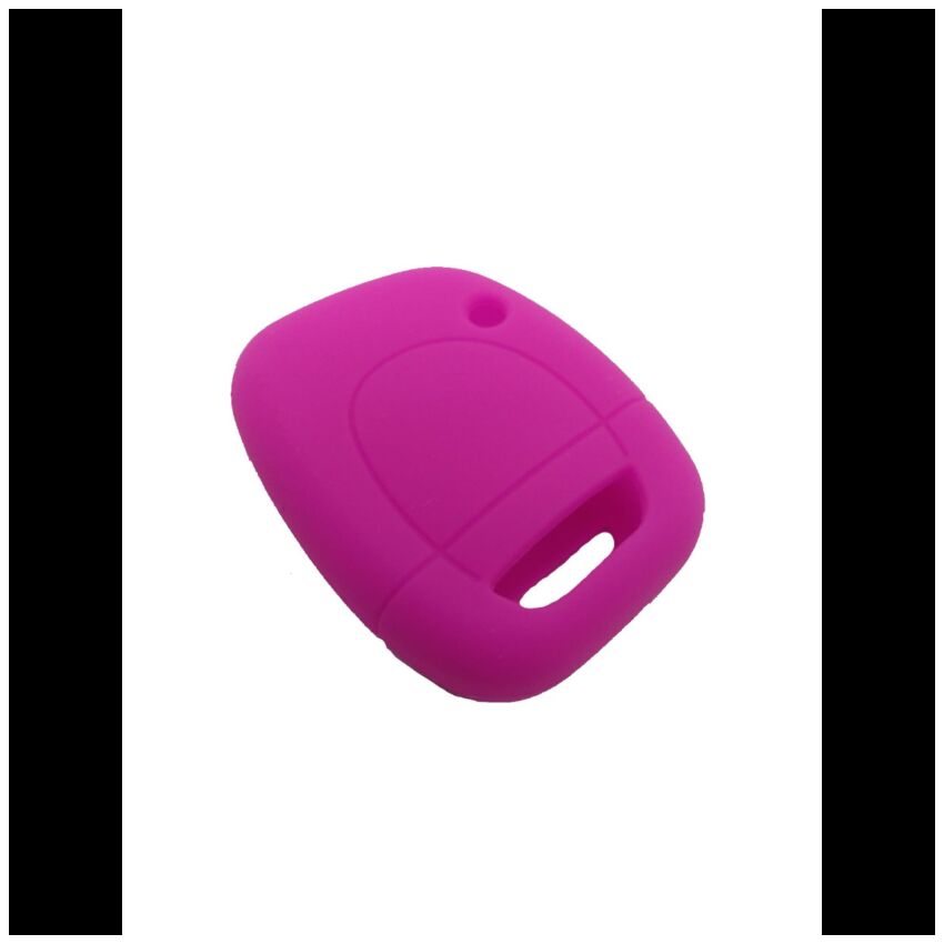 Capa silicone Renault, um botão, rosa