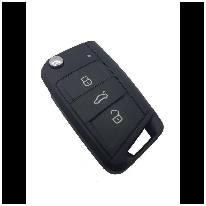 Caixa Para Comando Volkswagen Flip 3 Botões