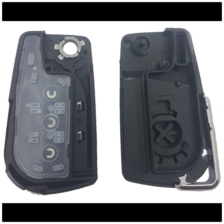 Caixa Para Comando Toyota Flip 2 Botões