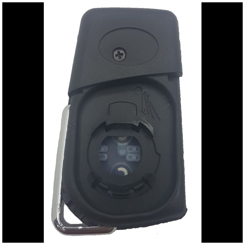 Caixa Para Comando Toyota Flip 2 Botões