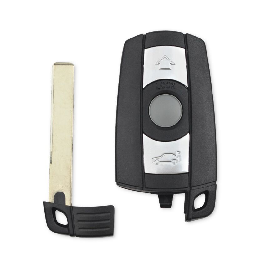 Caixa Para Comando BMW 3 Botões(Tampa P/Pilha)