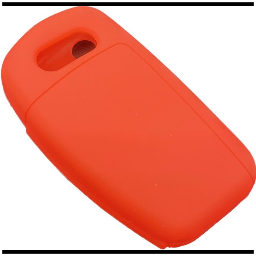 Capa silicone Audi, três botões, vermelho