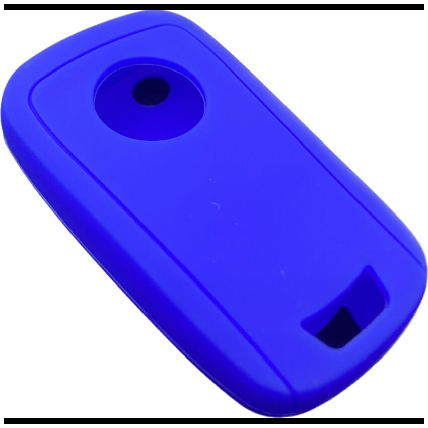 Capa silicone Opel, flip dois botões, azul