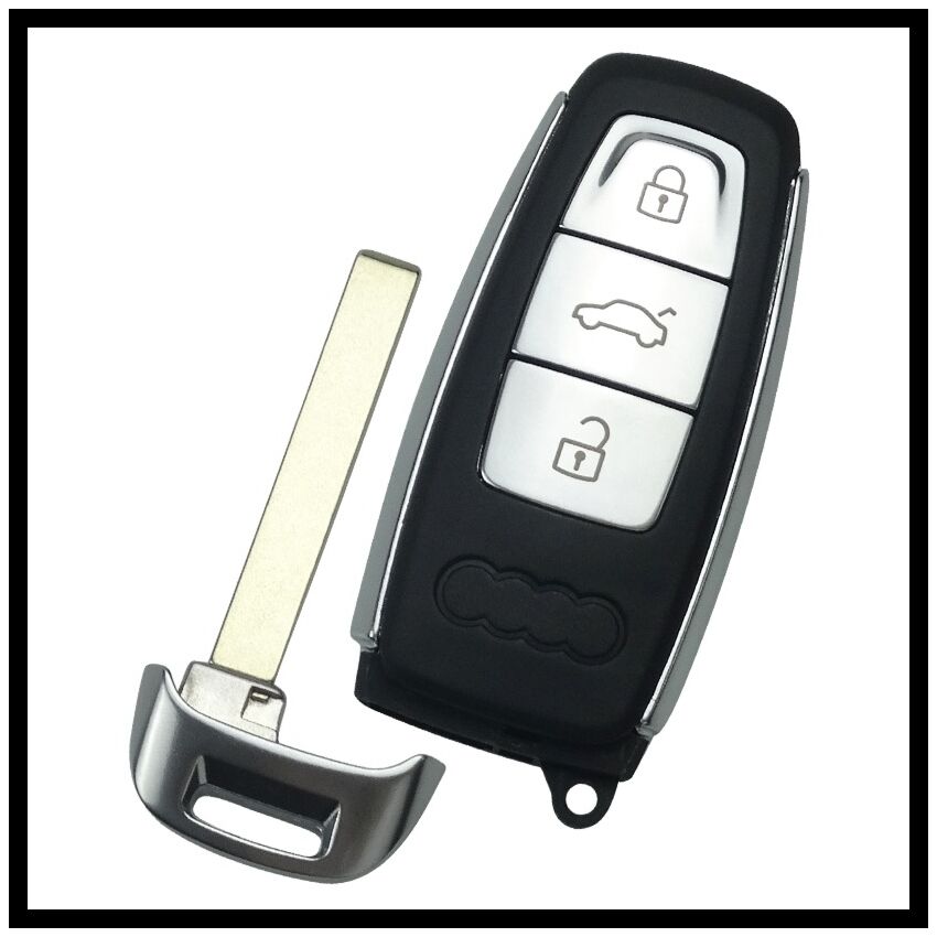 Caixa Para Comando Audi Keyless 3 Botões MLB