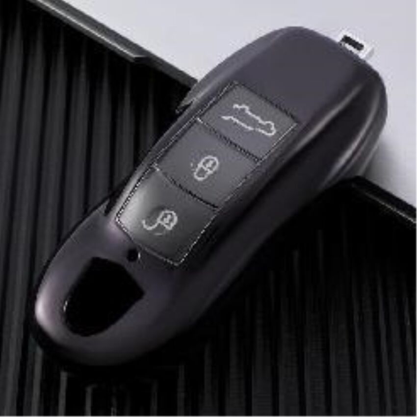 Capa TPU Porsche Três Botões Nº01A