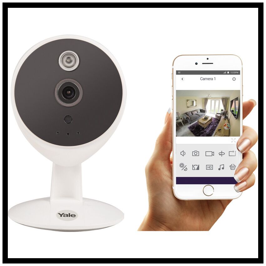 Câmera IP YALE para interior 720p
