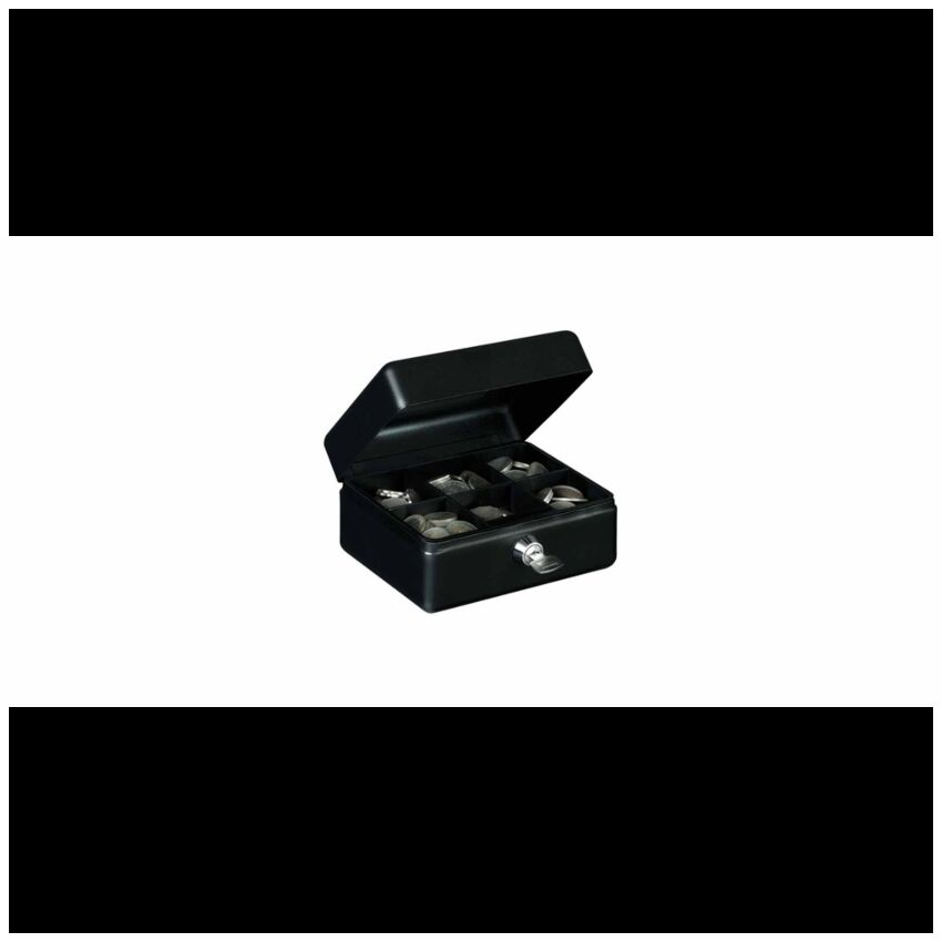 Cofre portátil YALE pequeno preto