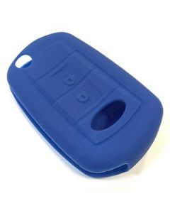 Capa silicone Land Rover, flip três botões, azul