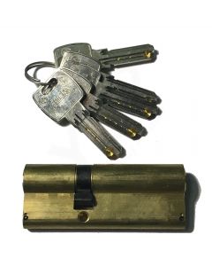 Cilindro MCM 33AS6 30x50mm latonado