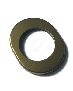 Espelho oval exterior Dierre, para escudo de segurança de 42 mm, bronze