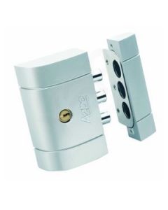 Fechadura de sobrepor Yale Nexus, direita, cinza