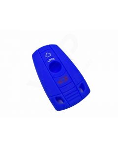 Capa silicone BMW, três botões, azul