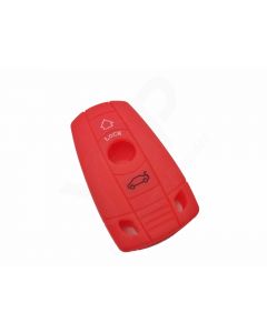 Capa silicone BMW, três botões, vermelho
