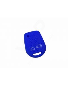 Capa silicone BMW, três botões, azul