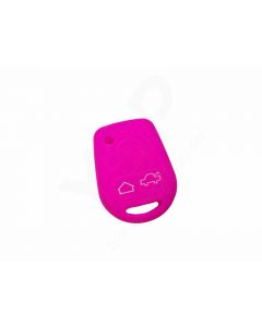 Capa silicone BMW, três botões, rosa
