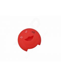 Capa silicone MINI, três botões, vermelho