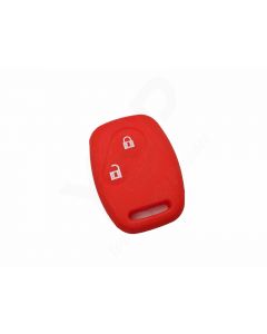 Capa silicone Honda, dois botões, vermelho