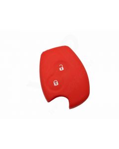 Capa silicone Renault, dois botões, vermelho