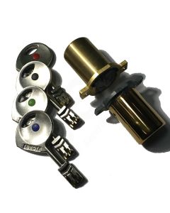 Cilindro Fichet 787Z 2D curto-curto dourado