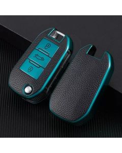 Capa TPU Citroen Três Botões Nº12 VERDE