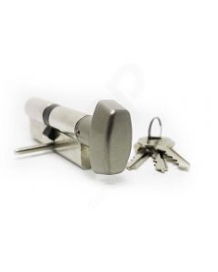 Cilindro Tesa TE5 40x40mm niquelado com botão