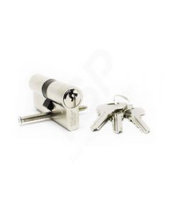 Cilindro Yale YL5 de botão 30x35mm niquelado