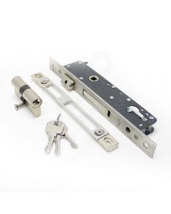 Fechadura de embutir alumínio YALE 5500, entrada 25 mm