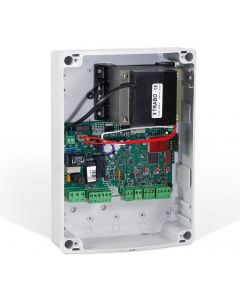 Quadro elétrico Ditec LCU30H para 1 ou 2 motores 24 Vcc/2 x 6A máx. com rádio de 433 MHz