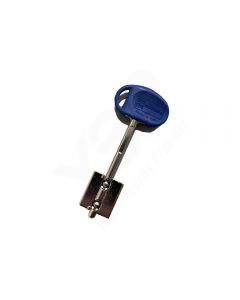 Chave paletão Mottura original My Key de 40mm (pedida à Sede por cartão) fornecida em bruto