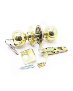 Puxador de bola Tesa 290060, com patilha e chave, dourado