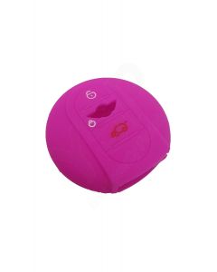 Capa silicone MINI, três botões, Smartkey proximidade, rosa