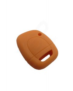 Capa silicone Renault, um botão, laranja