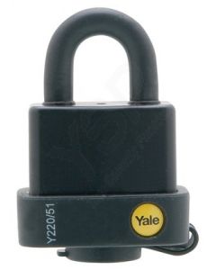 Aloquete Yale 53mm intempérie, latão