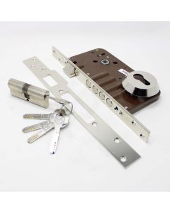 Fechadura de embutir YALE 8912, 60 mm niquelado