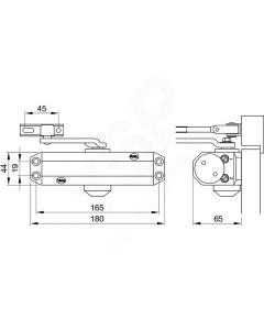 Mola Yale série 3000, branca, 30-3000-0001-00-50-11