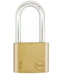 Aloquete Yale Essencial 40mm latão arco longo